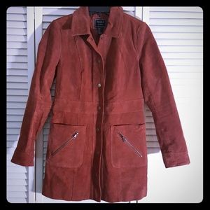 NWOT Suede 70's Inspired Jacket - M - Forever 21